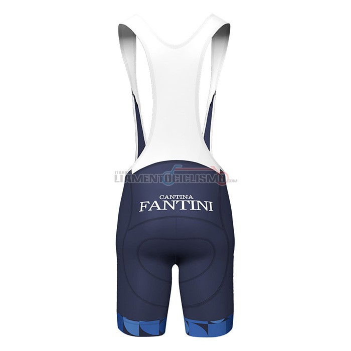 Abbigliamento Ciclismo Israel Cycling Academy Manica Corta 2022 Blu Bianco